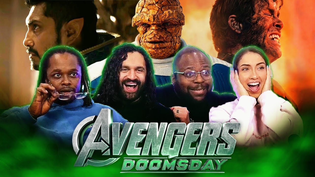 MORE!!! Avengers Doomsday! X-Men and Fantastic 4 Wakanda Trailers! | Group Reaction