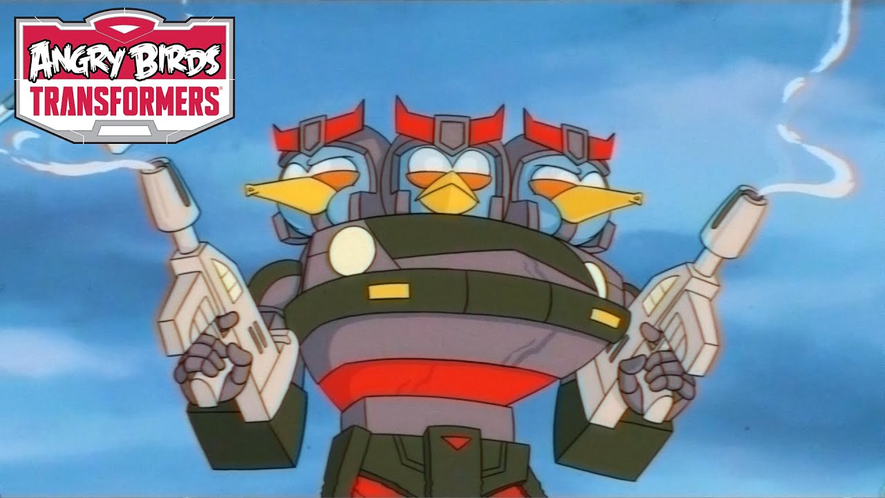 Angry Birds Transformers – Meet Bluestreak and Prowl!