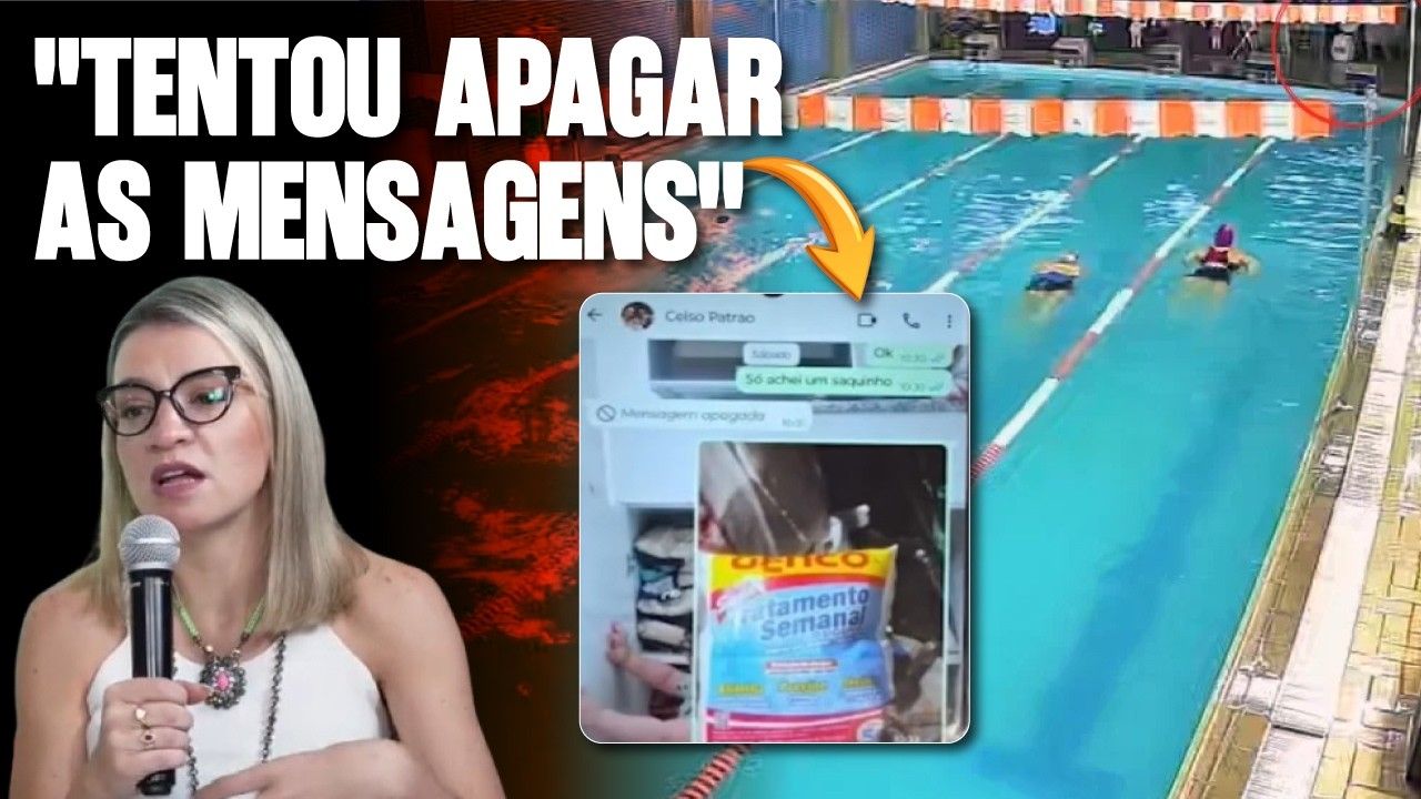 CASO DA PISCINA: DONO DE ACADEMIA GUIOU EMPREGADO SOBRE LIMPEZA