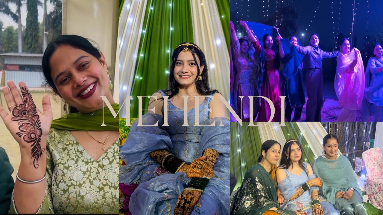 Bhen di mehendi 🍾✨