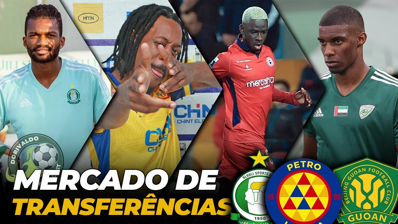 MERCADO DE TRANSFERÊNCIAS:HERENILSON| KAMPALA CITY CONTRATA DOIS ANGOLANOS|PETRO OFICIALIZA VANILSON