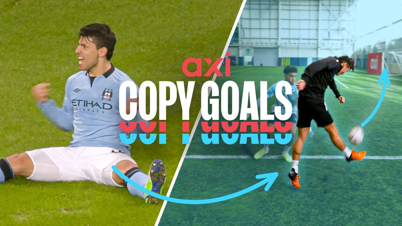 Can Timbsy copy Sergio Aguero?! | Axi Copy Goals
