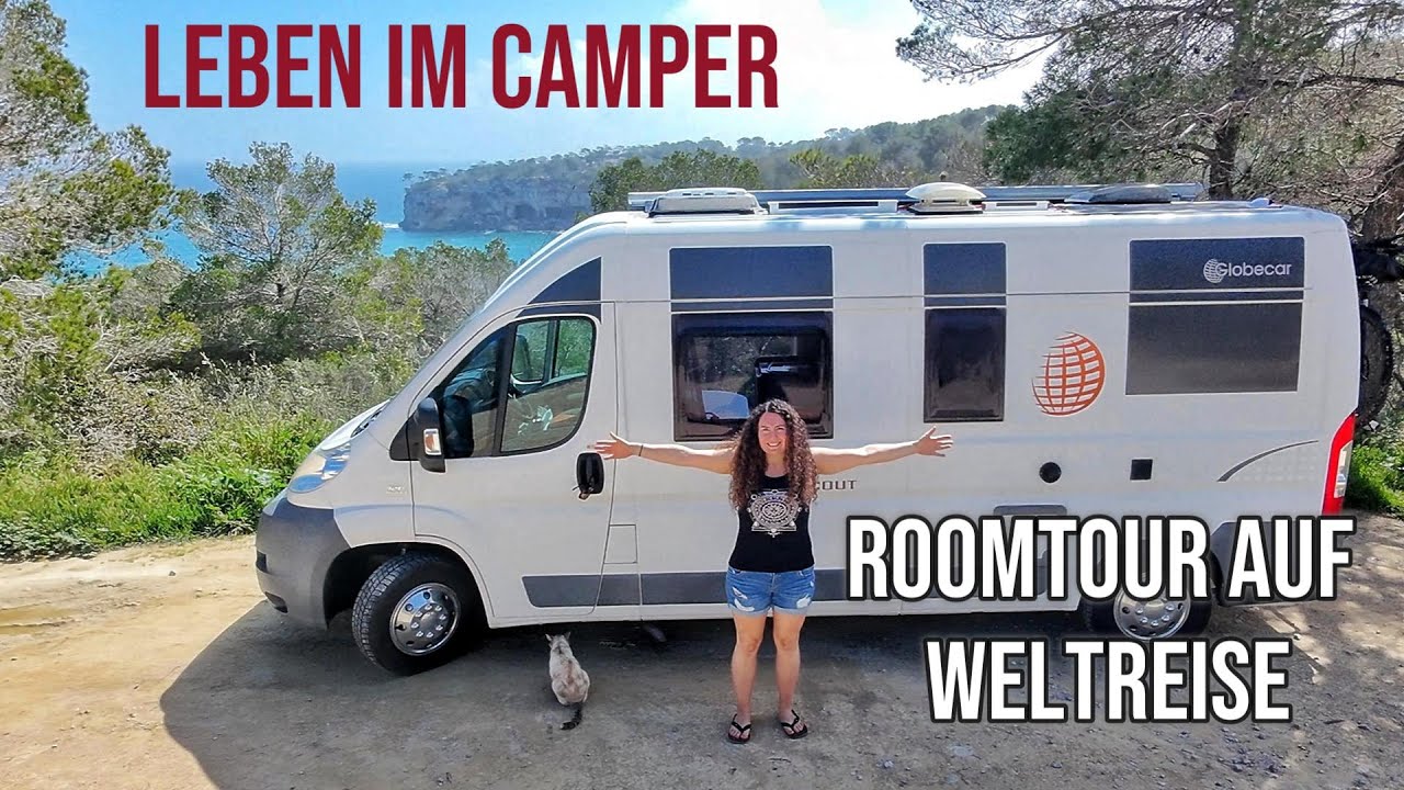 Vanlife auf Weltreise 🌍 Mein Camper-Setup & Roomtour
