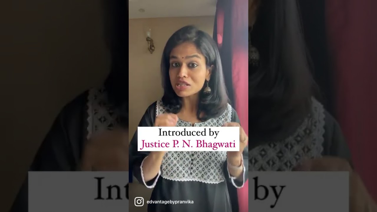 Introduction to a PIL : Public Interest Litigation