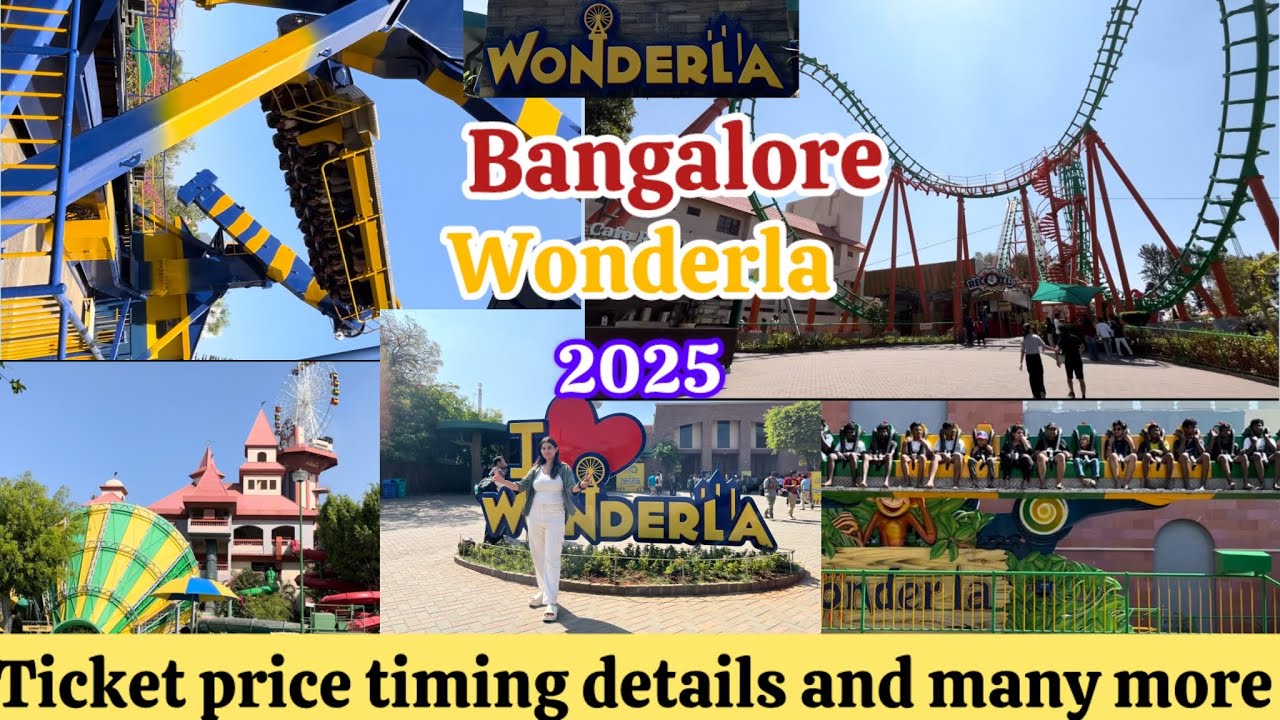 Wonderla amusement Park Bangalore 2025 🎡🎢 // Payal in Bangalore