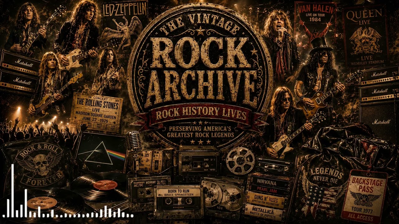 Classic Rock Experience  Legendary Guitar Heroes  Best Rock Classics  Live DJ Set