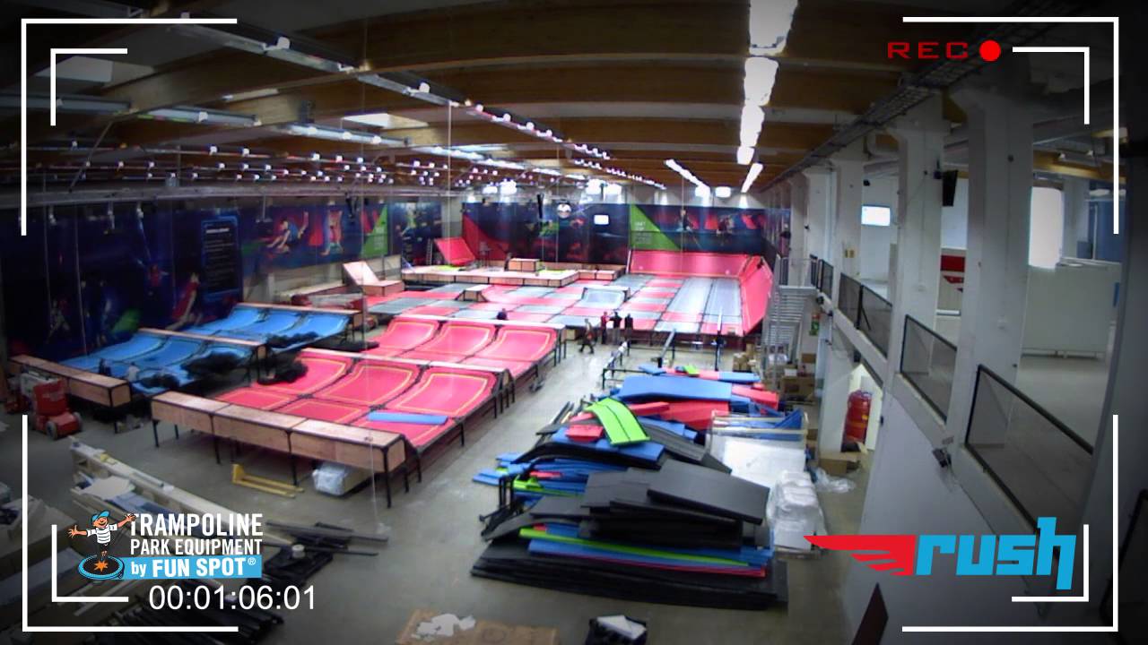 RUSH Trampoline Park - Helsinki, Finland [Time Lapse]
