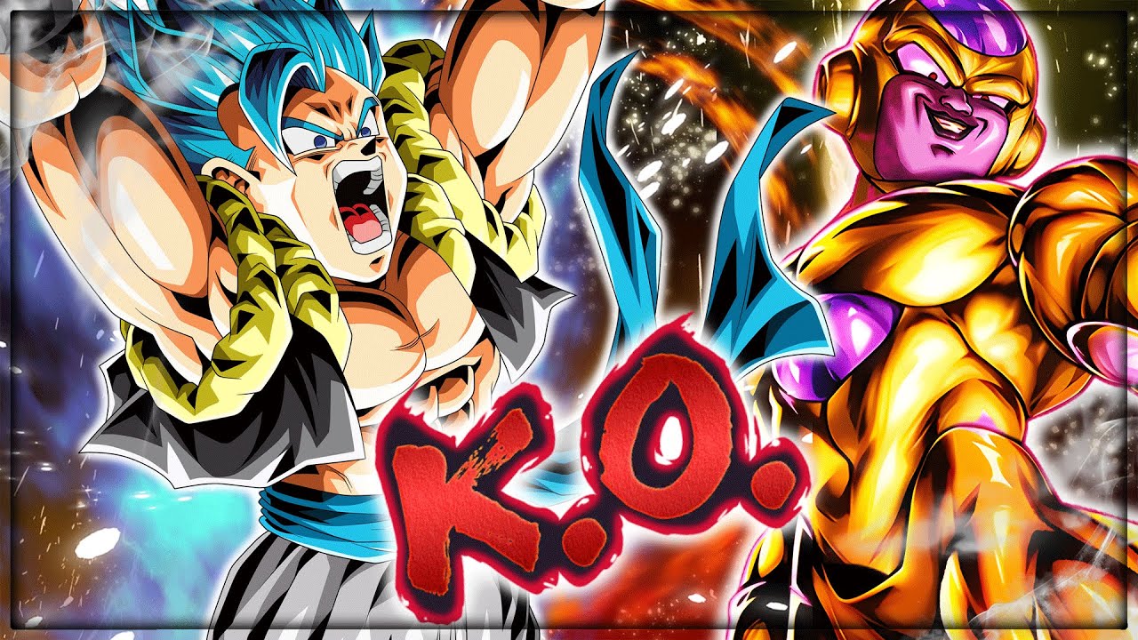 GOGETA BLUE LF + GOLDEN FREEZER ULTRA = KO ! DB LEGENDS