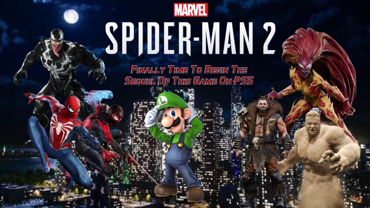 Marvel Spider-Man 2 Live Stream Playthrough Blind Part 1 Time For The Sequel's Game On The PS5