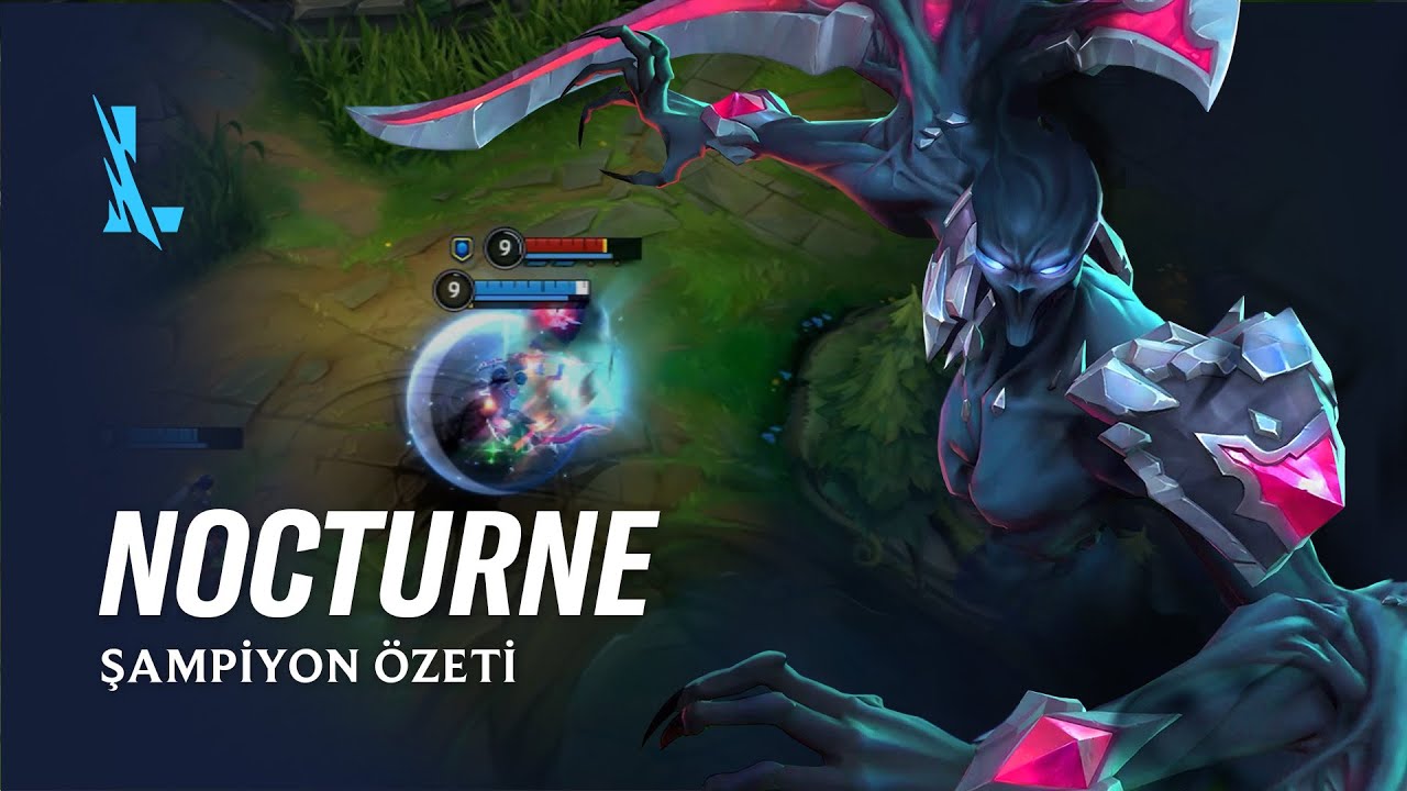 Nocturne Şampiyon &Ouml;zeti | Oynanış - League of Legends: Wild Rift