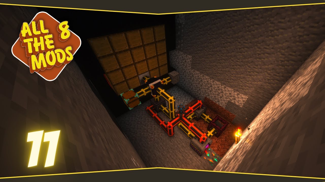 All The Mods 8 #ep 11 : Ore Processing /Minerais auto avec Mekanism & RfTool ! [ FR ]