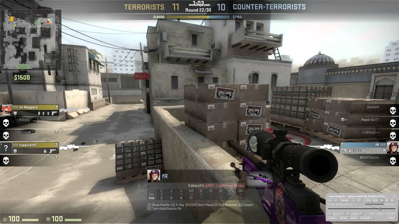 csgo frags by frazzE^