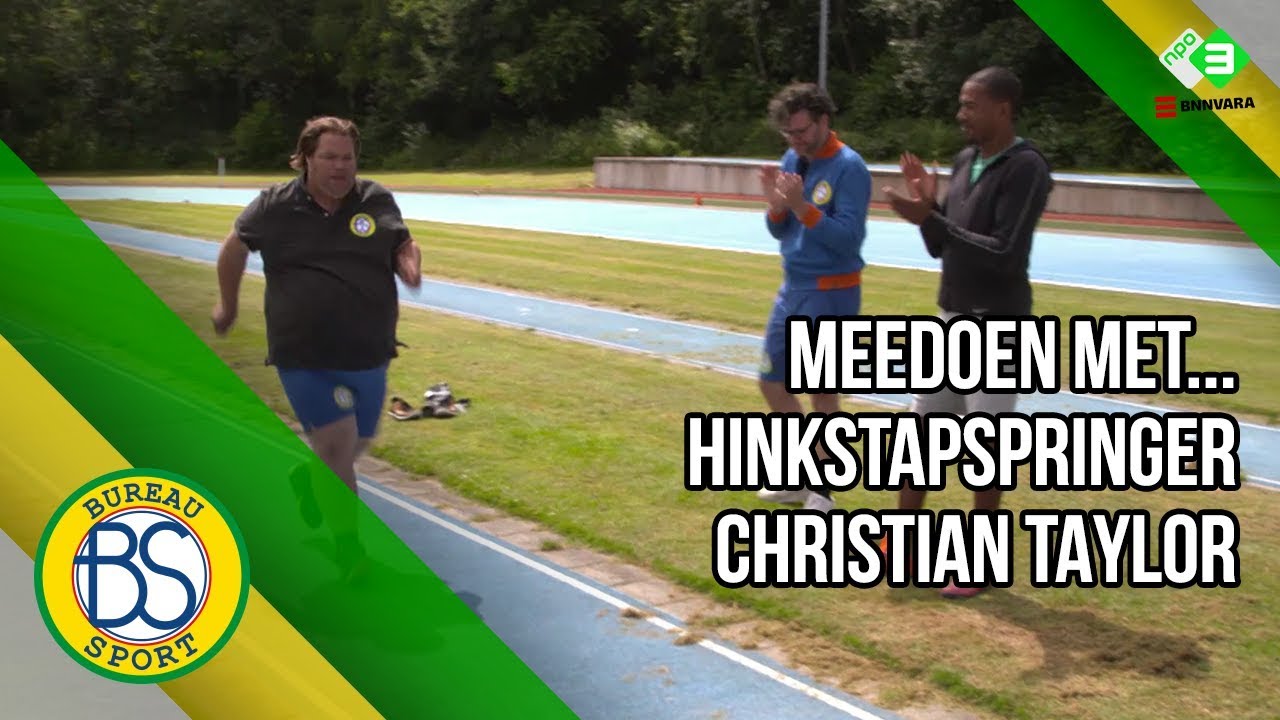 Meedoen met...Olympisch kampioen hink-stap-sprong Christian Taylor
