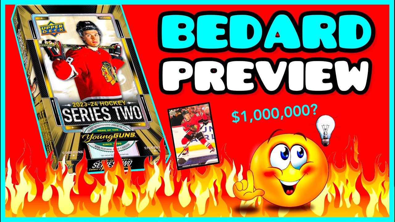 ALL BEDARDS! 2023-24 Upper Deck Series 2 Hockey Hobby Box Break Preview (2024)