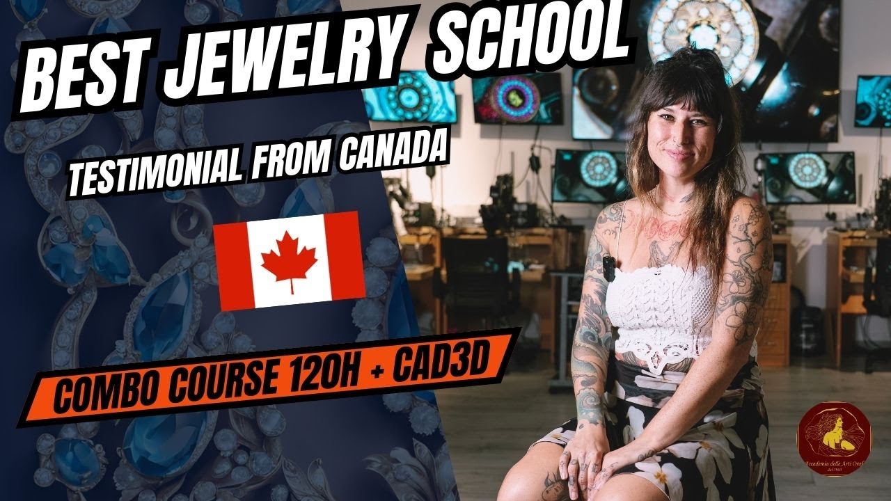 ⭐️⭐️⭐️⭐️⭐️ Ashya Lanceley, testimonial from Canada | combo course 120h + Jewelry Design CAD 3D