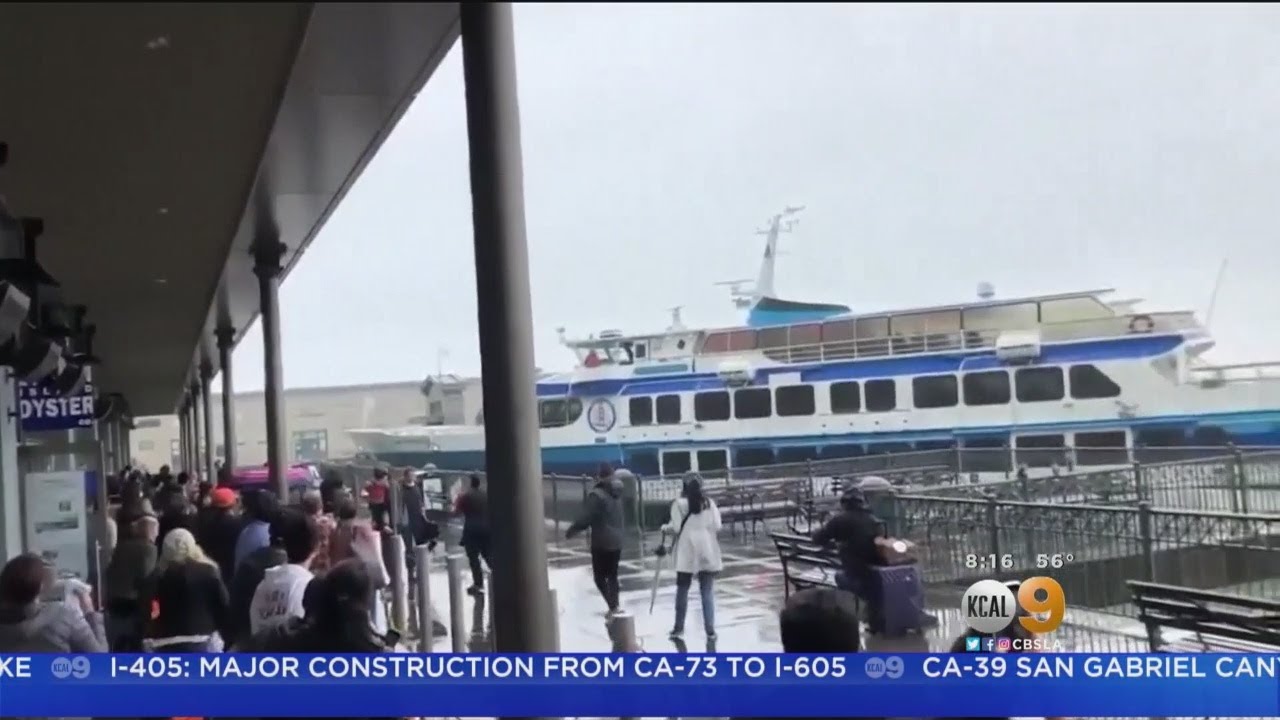 Coast Guard Investigates Ferry Crash That Injured 2 On S.F. Waterfront