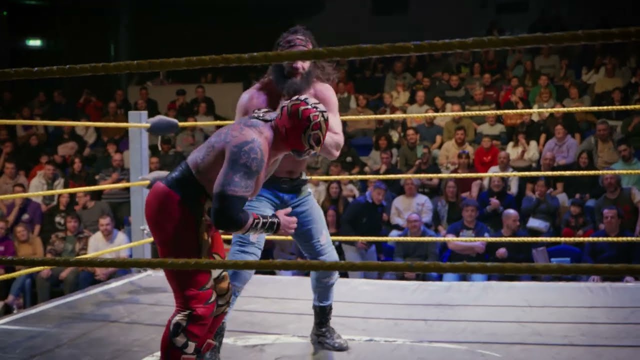 Elias vs Red Scorpion (c) - Italian Championship Match @ Wrestling Megastars, Bologna - 2025.01.26