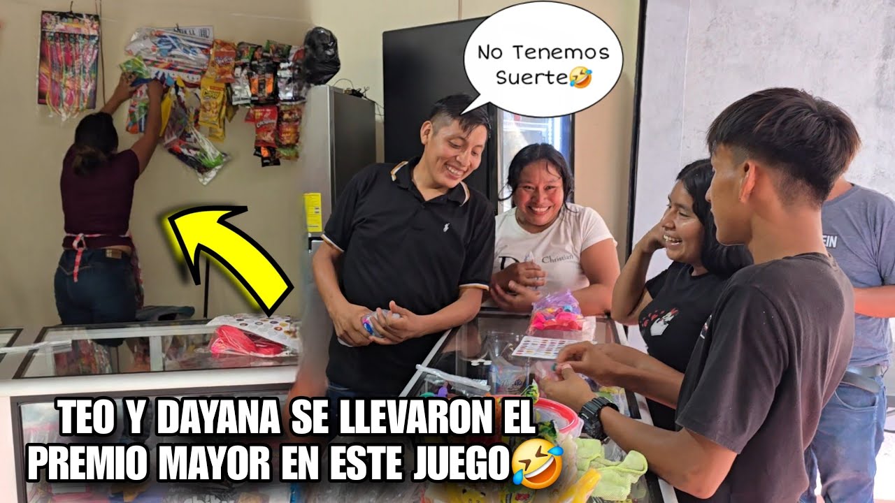 Miren Todo Lo Que Ganaron TEO y DAYANA En Este Juego😱Ellos Se Llevaron Todos Estos Premios🤣