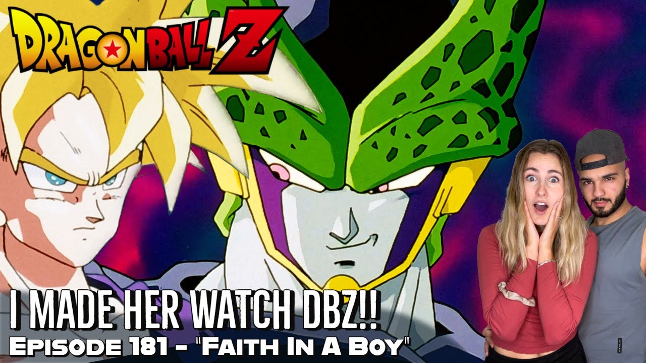 Girlfriend's Reaction to GOKU CHOOSING GOHAN TO FIGHT CELL! GOHAN VS CELL! (Part 1) DBZ Ep. 181