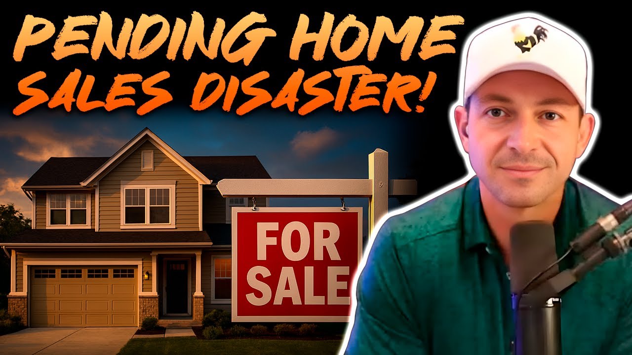 The Pending Home Sales DIsaster Nobody's Talking About