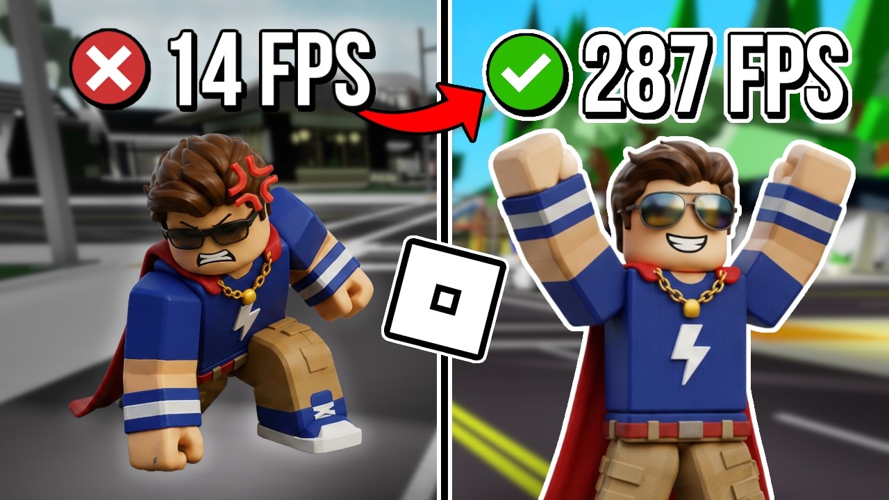 ⚙️ROBLOX: ULTIMATE FPS BOOST🔥| Fix Lag & Stutter✔️