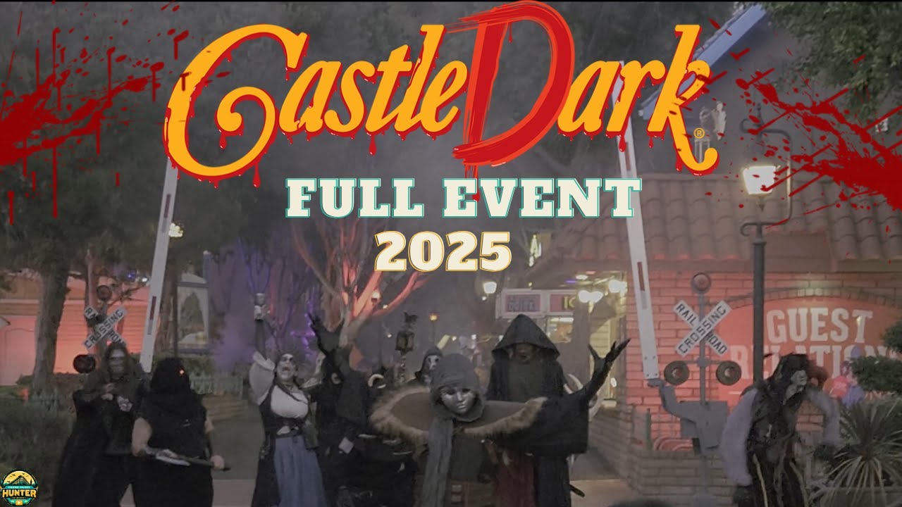 Castle Dark Full Event 2025 - Every Maze, Scarezone, and More
