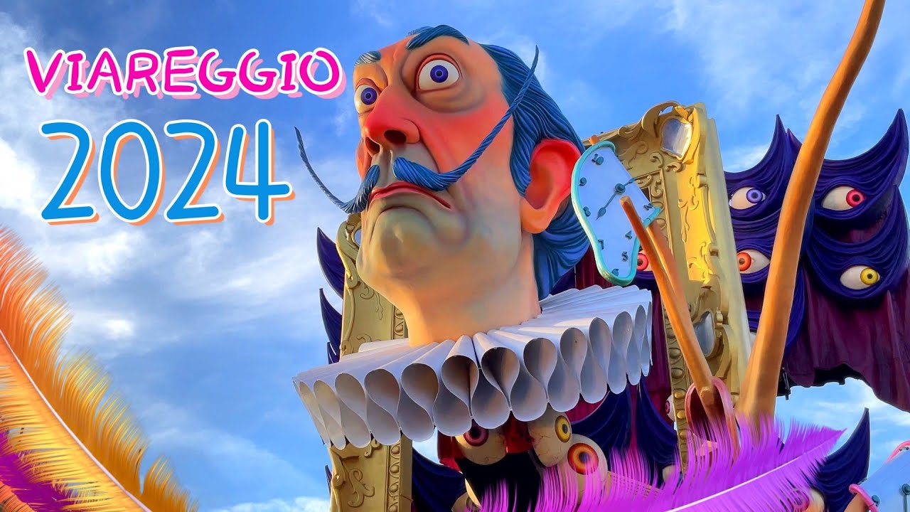 CARNEVALE DI VIAREGGIO! 6° CORSO MASCHERATO! Vista dal drone!!!