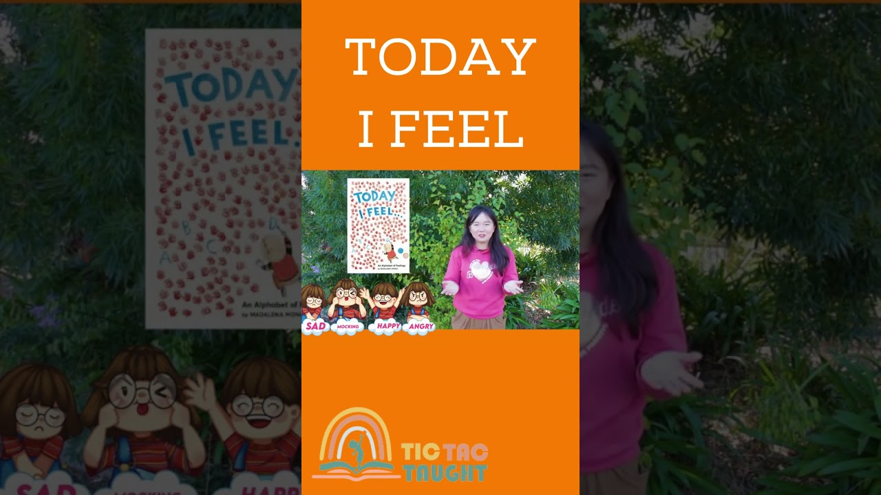 TODAY I FEEL by Madalena Moniz #shorts #fyp #tictactaught #kids #storytime