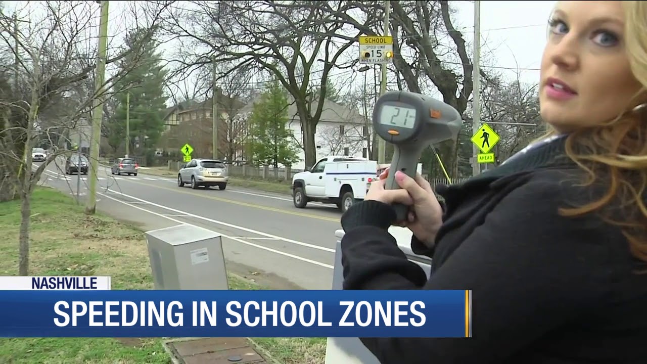 Speeding in school zones