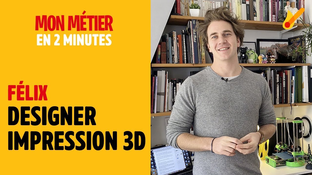 Designer 3D - Mon m&eacute;tier en 2 minutes