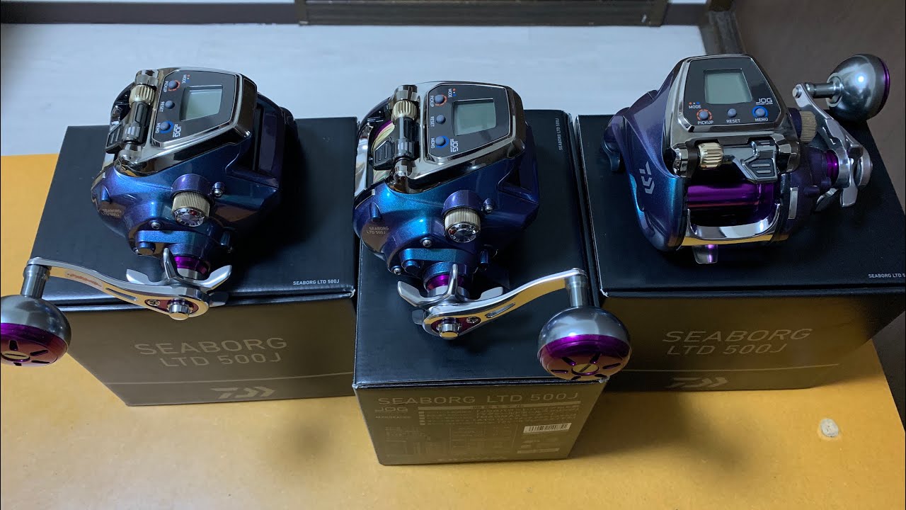 UNBOXING DAIWA SEABORG LTD 500J