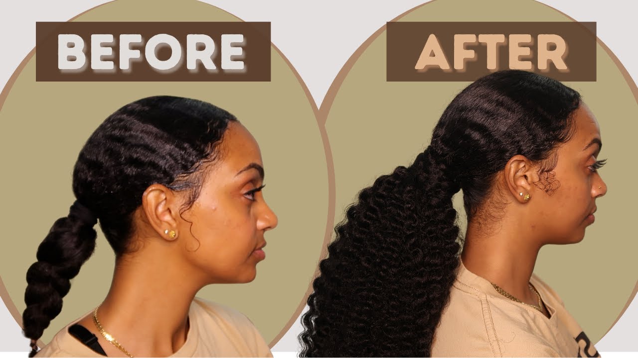 EASY $8 Curly Ponytail | TUTORIAL