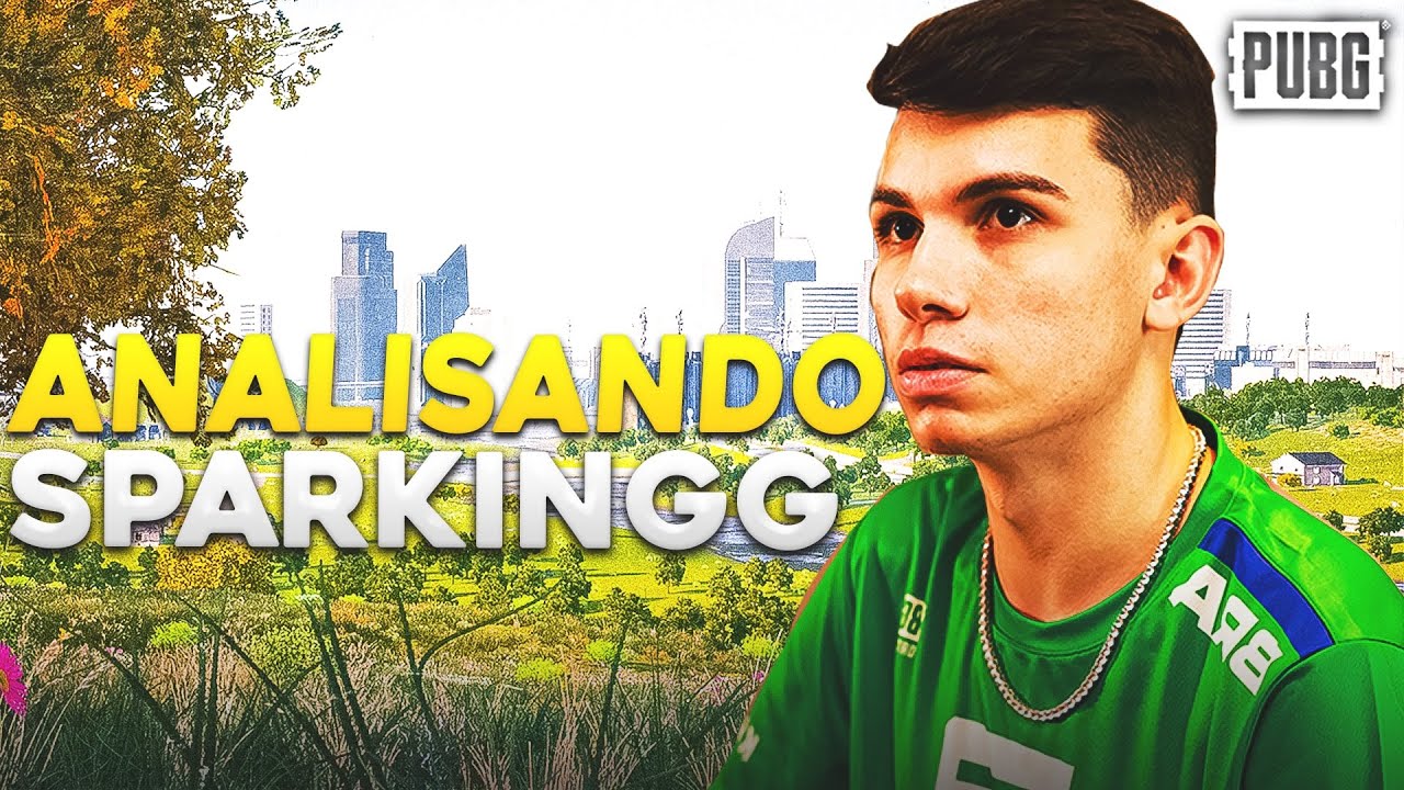 ANALISANDO SPARKINGG NO PUBG ! ESSE VIDEO E UMA VERDADEIRA AULA DE COMO JOGAR