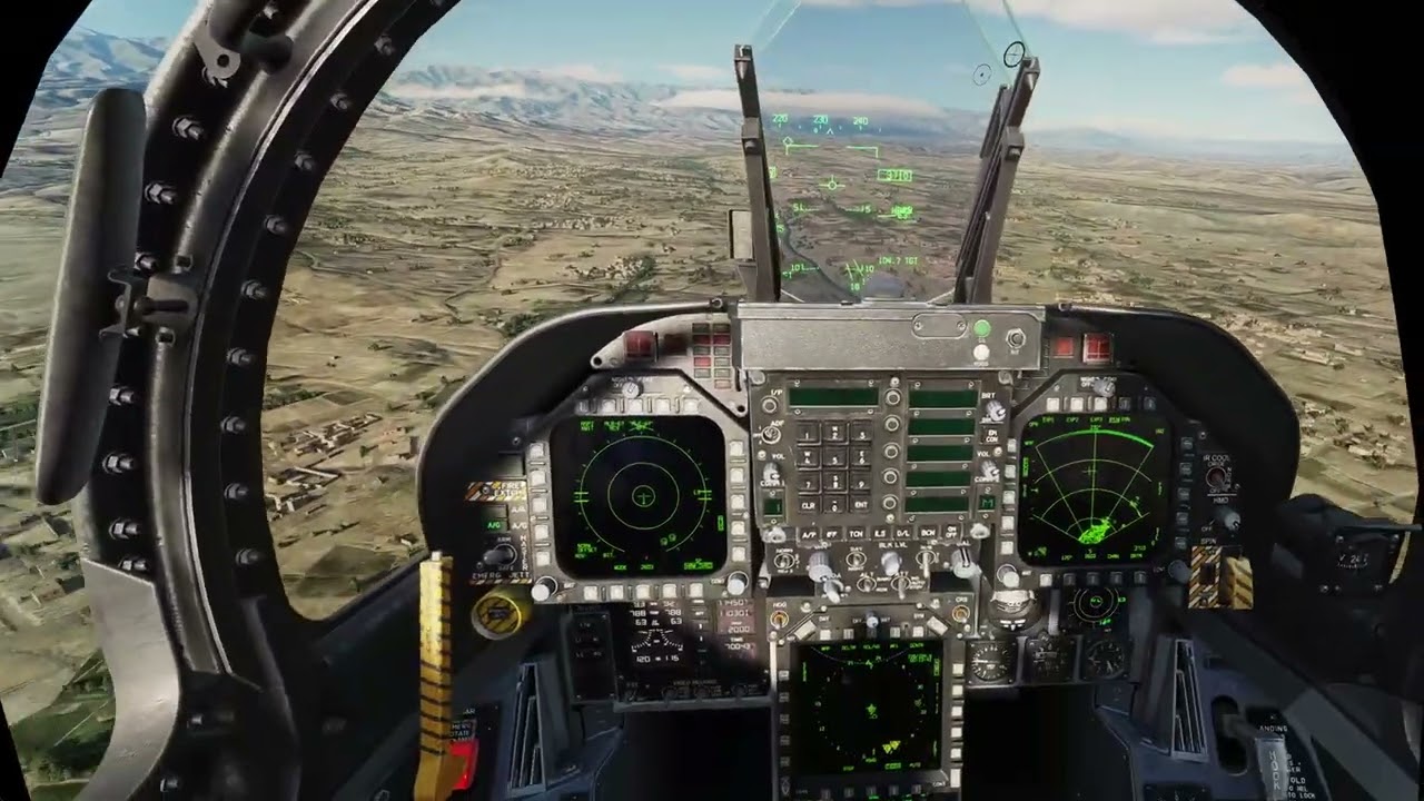 DCS VR QUEST 3 Afghanistan Low level Ground Strike Part 1