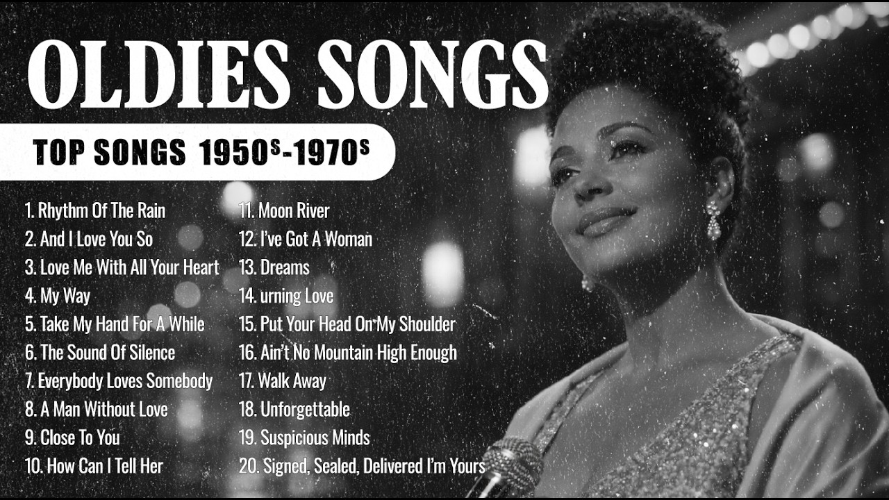 Legendary Oldies Hits-The Best Oldies Love Songs 50s 60s 70s ~ Tom Jones, Engelbert, Elvis, Sinatra𝄞