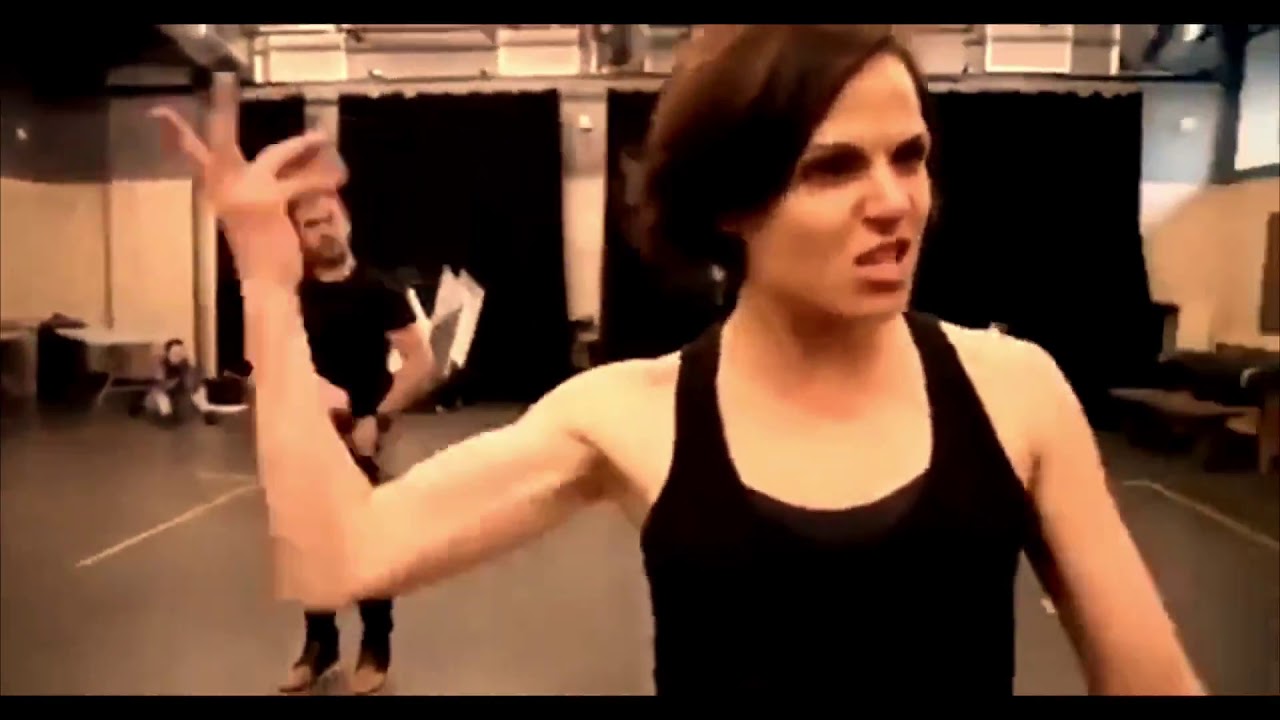 Lana Parrilla choreography for musical episode ouat