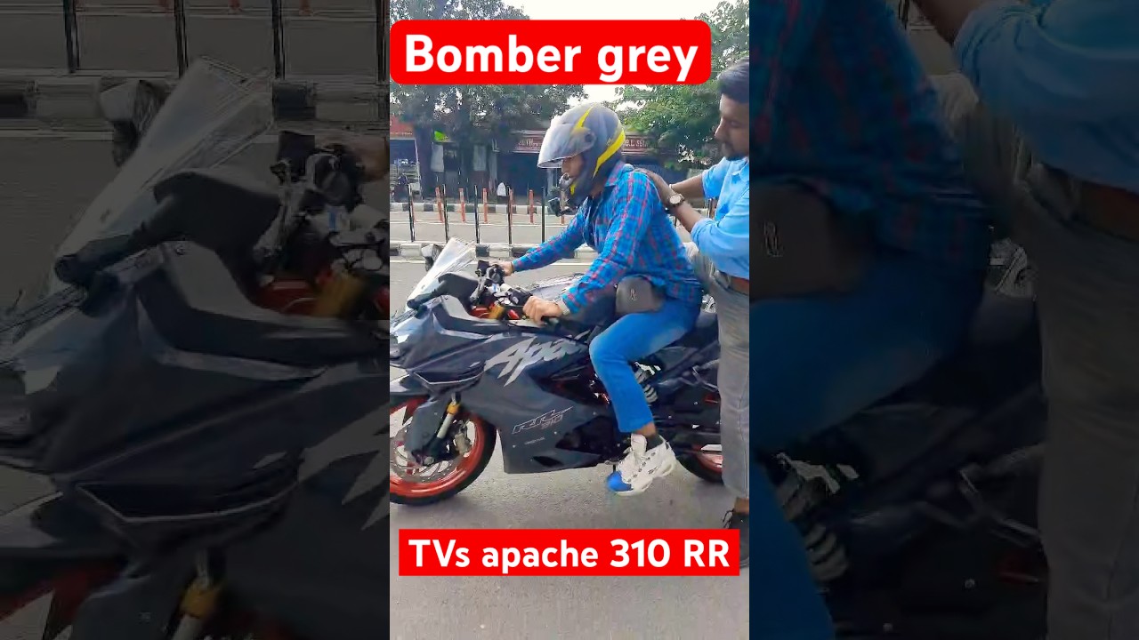2024 apache 310RR/ bomber grey/test ride 