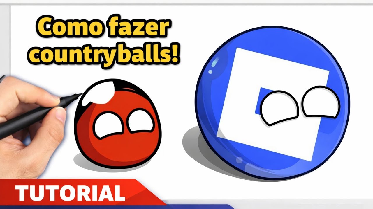 Como fazer video de country balls #coutryball #coutryballs #tutorial #comofazer 