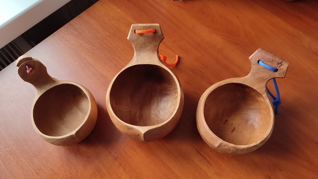 Carving kuksa - My products - Bushcraft products #bushcraft #spooncarving #kuksa #різблення