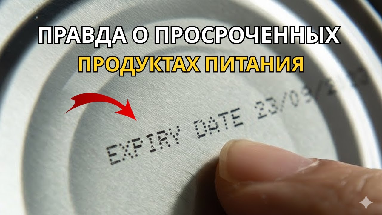 Срок годности: Шокирующая правда, которую скрывают производители | Перестаньте выбрасывать еду!