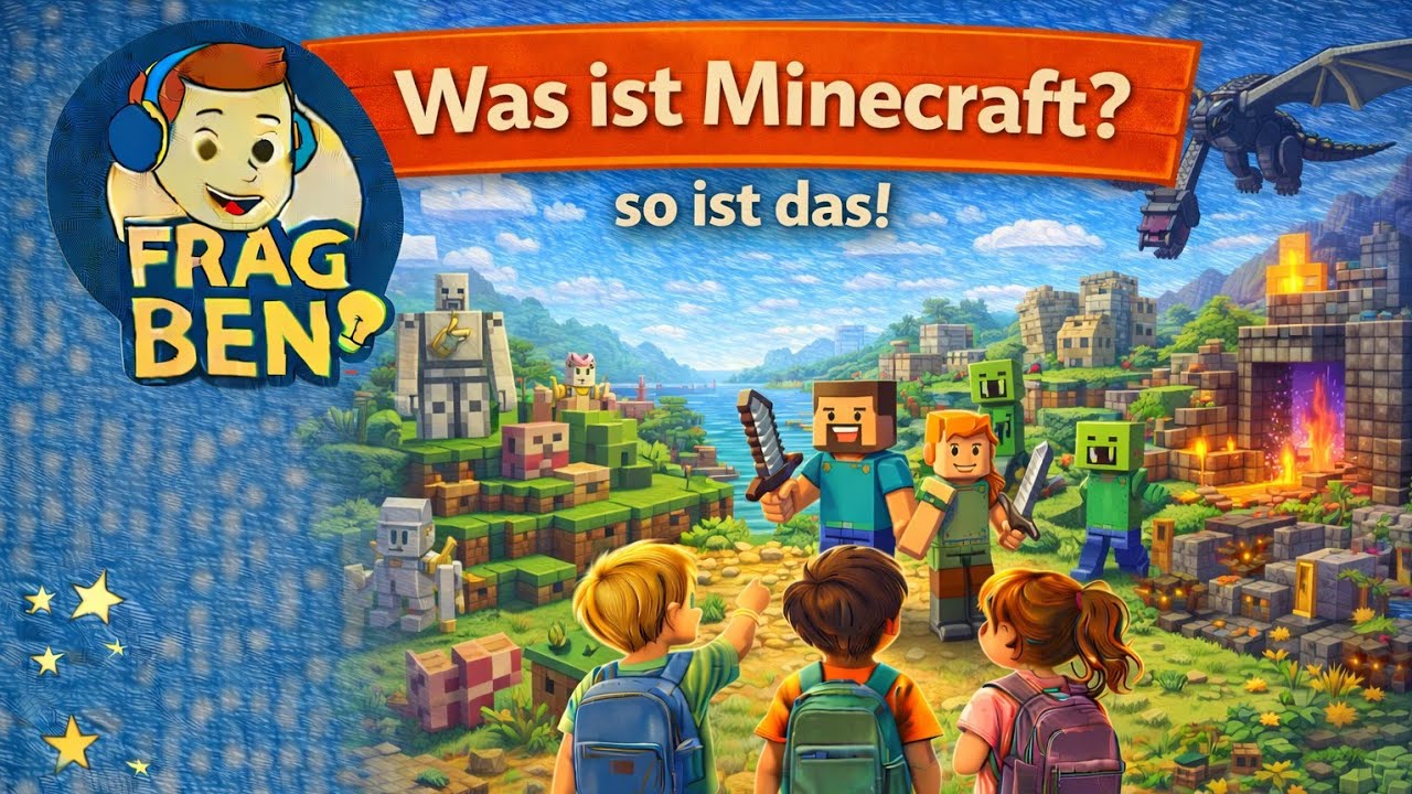 Minecraft | Folge 1- Was ist Minecraft? 🧱🎮 | Frag Ben erklärt