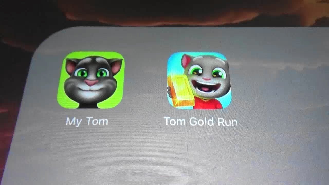 My Talking Tom Vs Tom Gold Run