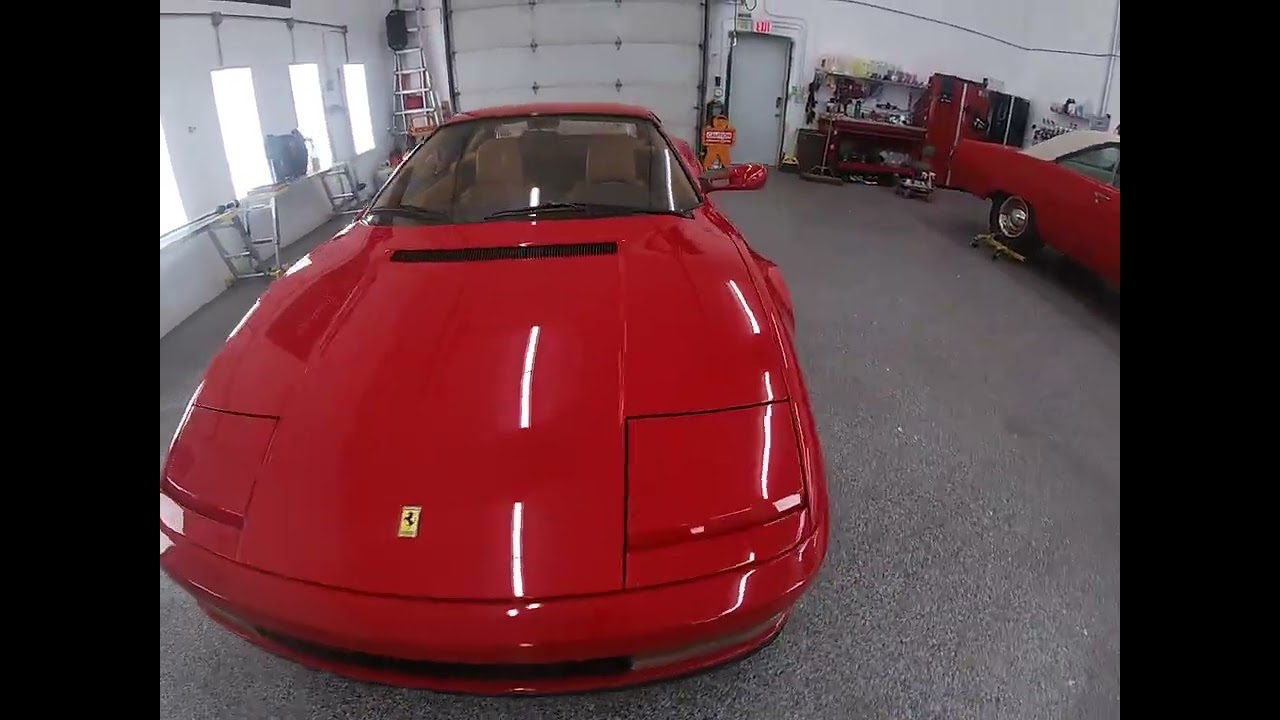1900 FERRARI TESTAROSSA WALK AROUND VIDEO