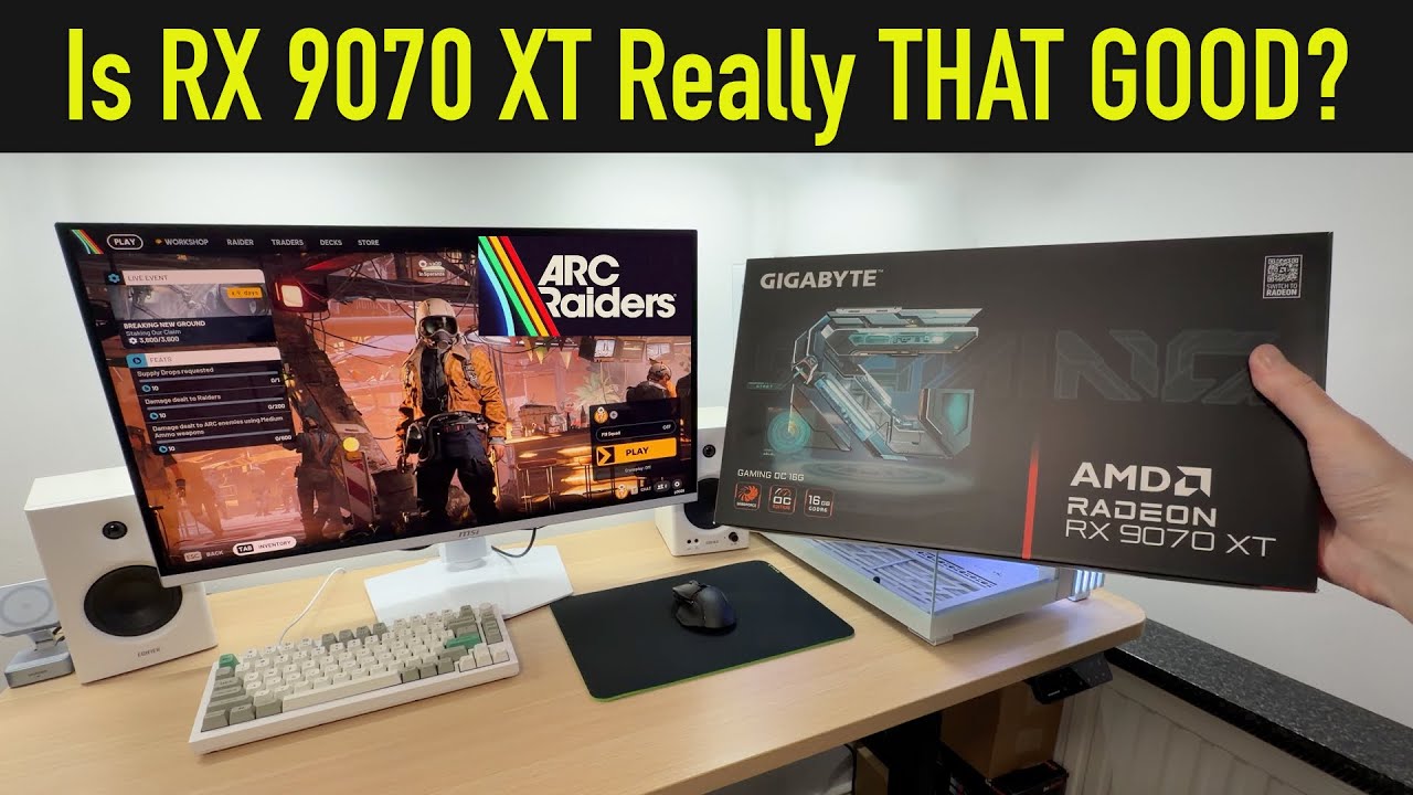 Стоит ли покупать RX 9070 XT для игр в разрешении 4K?