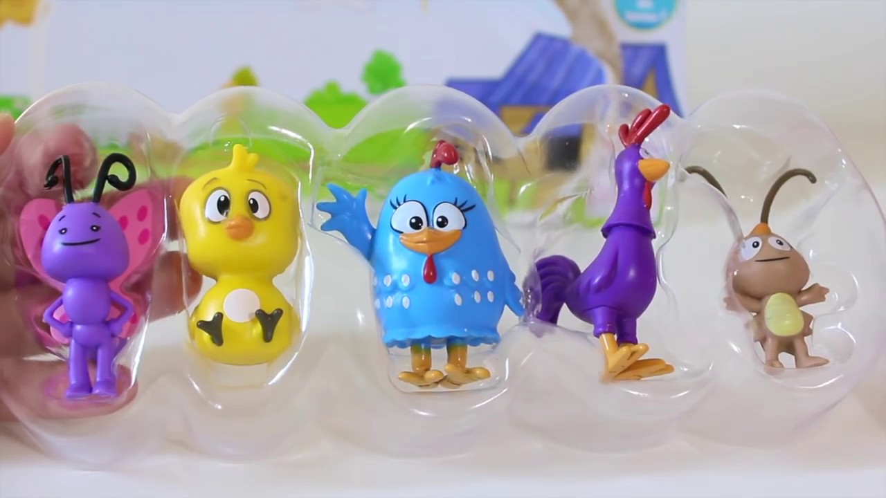 GALINHA PINTADINHA 5 PERSONAGENS Brinquedos