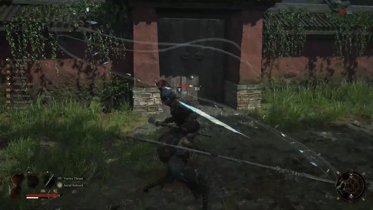 Wuchang Fallen Feathers NG 1.7 - trying spear early game 2