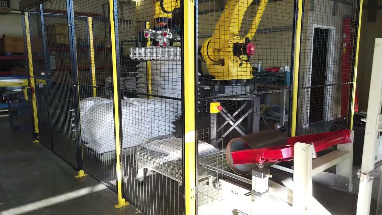 Right Stuff Equipment. Robotic Palletizing Seeds