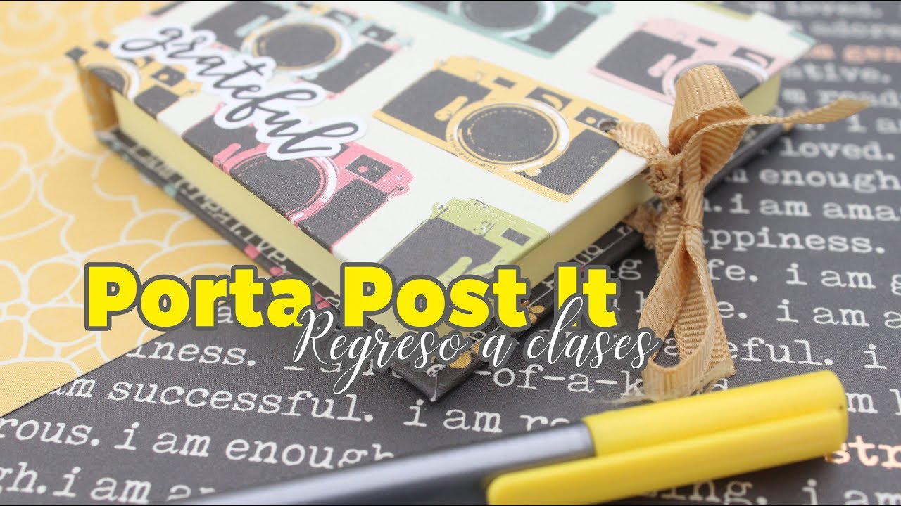 TUTORIAL Regreso a Clases | Porta Post It