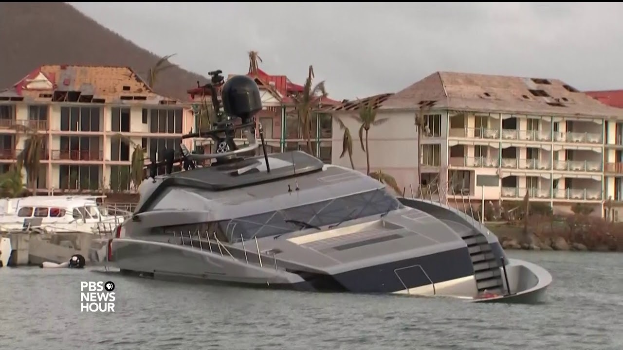 Smashed by Irma, St. Martin draws startling response from France