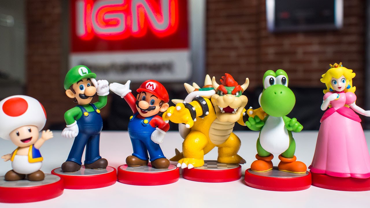 Unboxing and Comparing the Super Mario Series Amiibo - IGN Unboxing